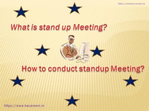 What is stand up Meeting